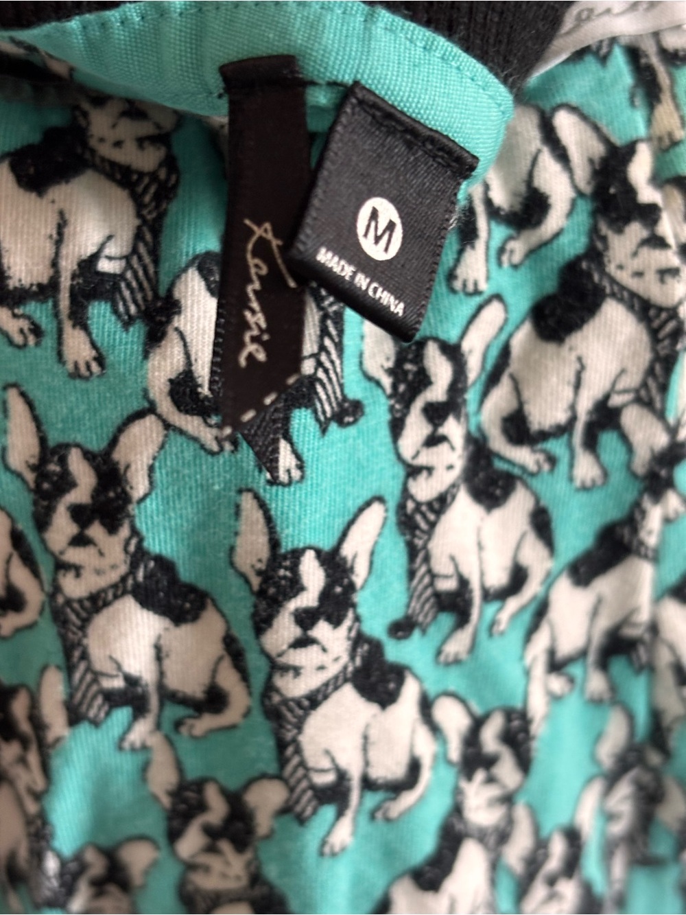Kenzie French Bulldog Pajama Set - Picture 6 of 7
